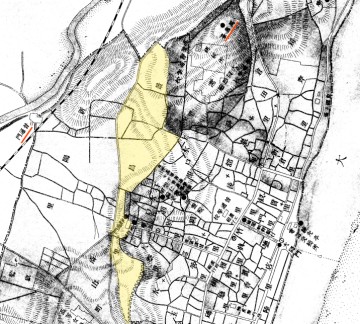1914年の平壌府地図 1914年の平壌府地図