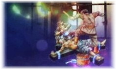 大同保安署でのイメージした絵画 大同保安署での拷問を描いた絵画