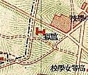 1919年の平壌地図より平壌監獄 1919年の平壌地図より平壌監獄