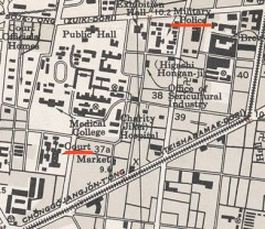 1946年米陸軍作成地図より 1946年米陸軍作成地図より