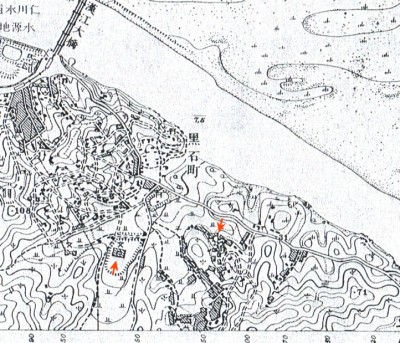 1941年「京城府」地図より黒石洞付近 1941年「京城府」地図より黒石洞付近