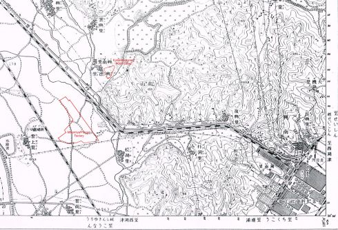 興南収容所が作られる「興徳里(フンドクニ)」の地名(クリックで拡大表示) 興南収容所が作られる「興徳里(フンドクニ)」の地名