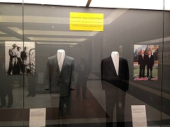 金日成主席に会ったときの背広(クリックで拡大表示) 金日成主席に会ったときの背広